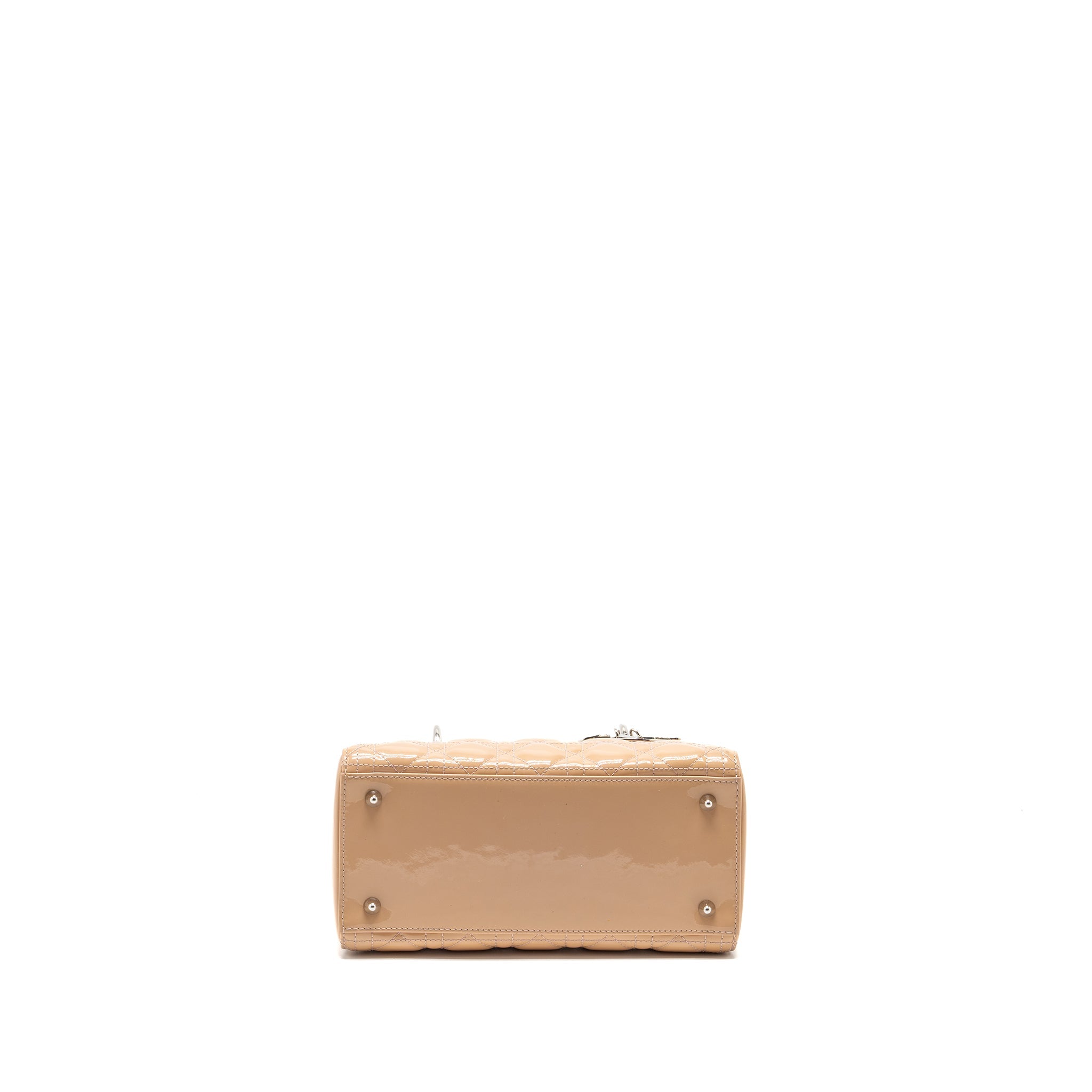 DIOR MEDIUM LADY DIOR PATENT LIGHT PINK SHW