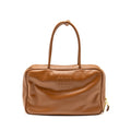 MIU MIU LARGE BEAU BAG CALFSKIN COGNAC GHW