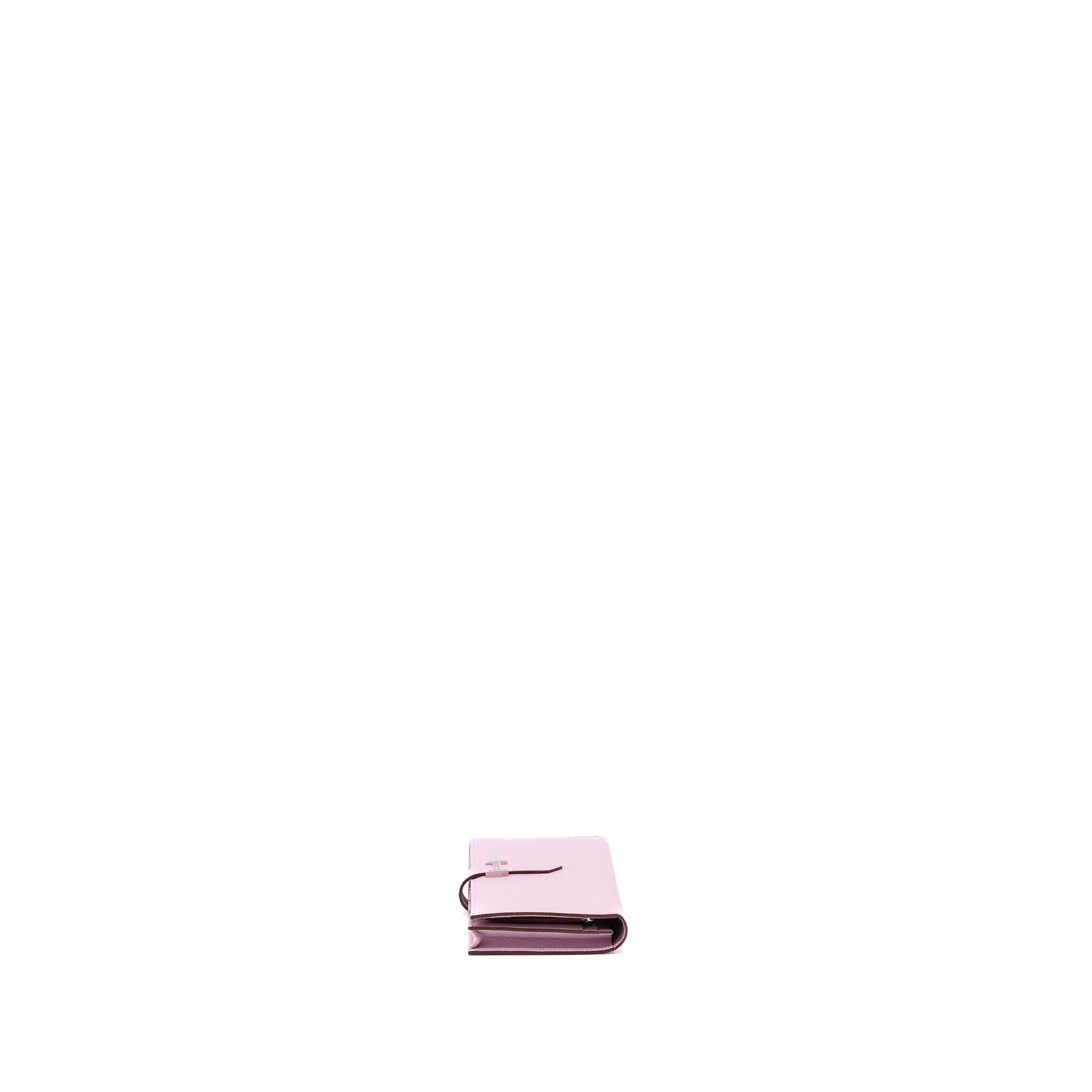 HERMES BEARN WALLET EPSOM MAUVE SYLVESTRE SHW