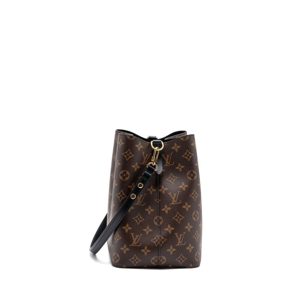 LOUIS VUITTON NEONOE MONOGRAM CANVAS BLACK GHW (NEW VERSION)