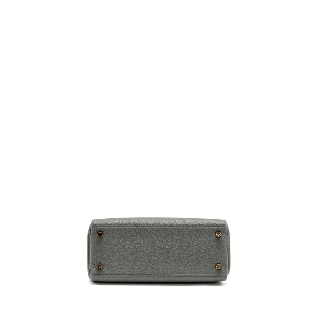 HERMES KELLY 25 TOGO VERT AMANDE GHW