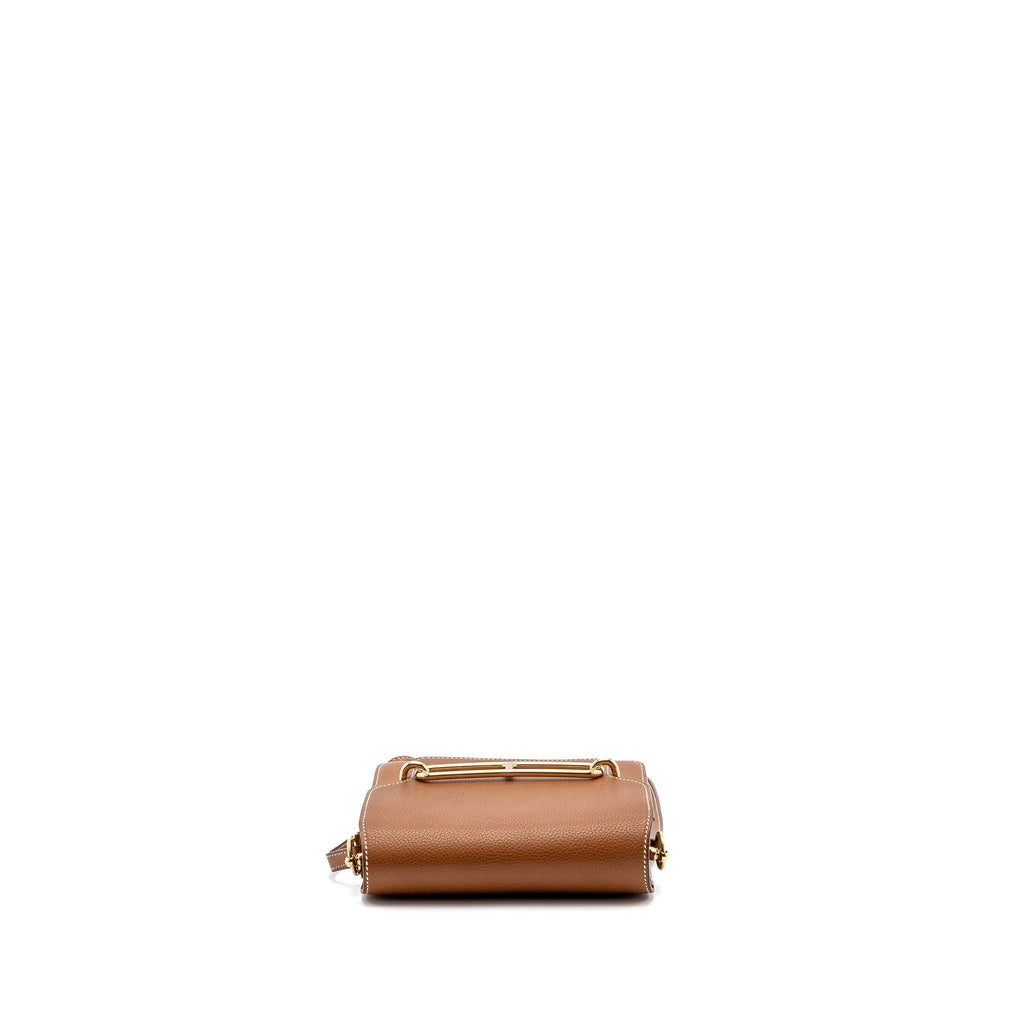 HERMES MINI ROULIS BARENIA FAUBOURG 34 FAUVE LGHW