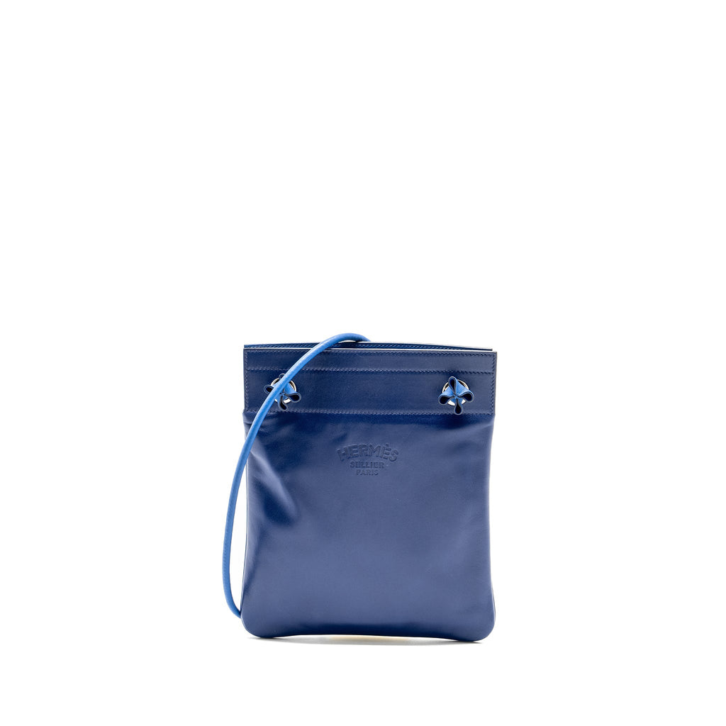HERMES MINI ALINE BAG SWIFT/MILO BLUE SAPHIR/BLUE FRANCE SHW