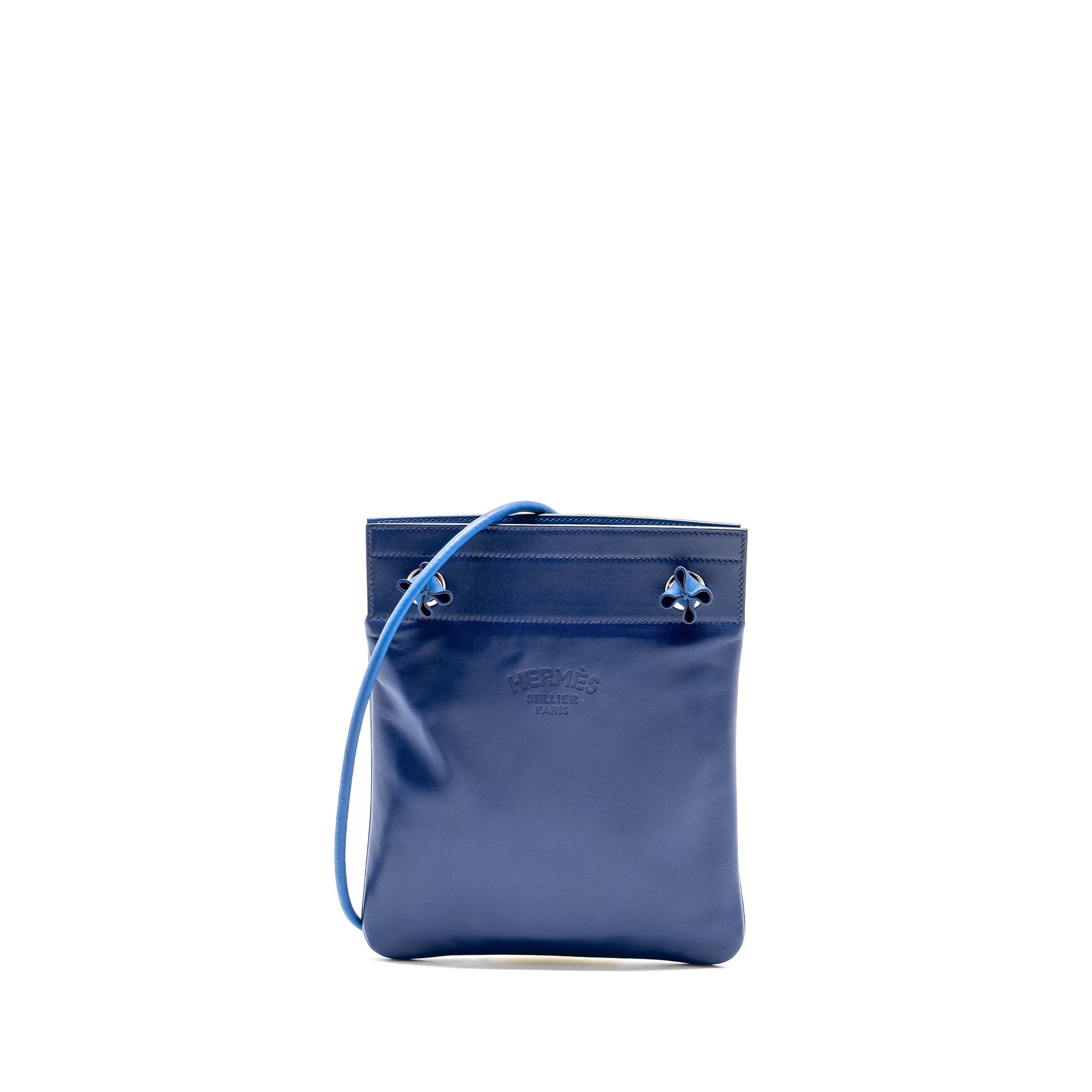 HERMES MINI ALINE BAG SWIFT/MILO BLUE SAPHIR/BLUE FRANCE SHW