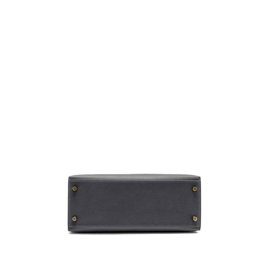 HERMES KELLY 28 EPSOM GRIS MISTY LGHW