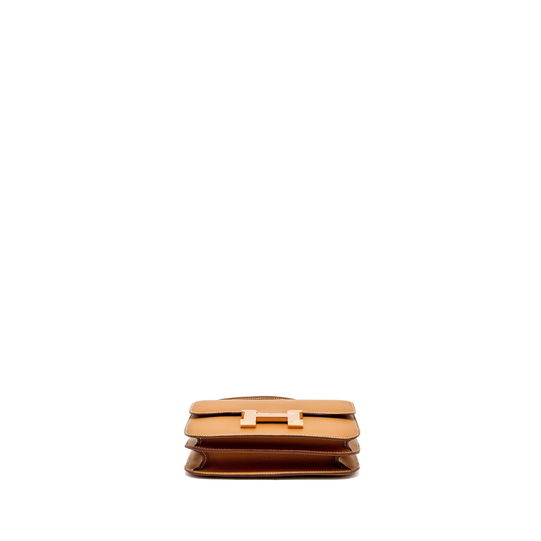 HERMES MINI CONSTANCE EPSOM GOLD RGHW