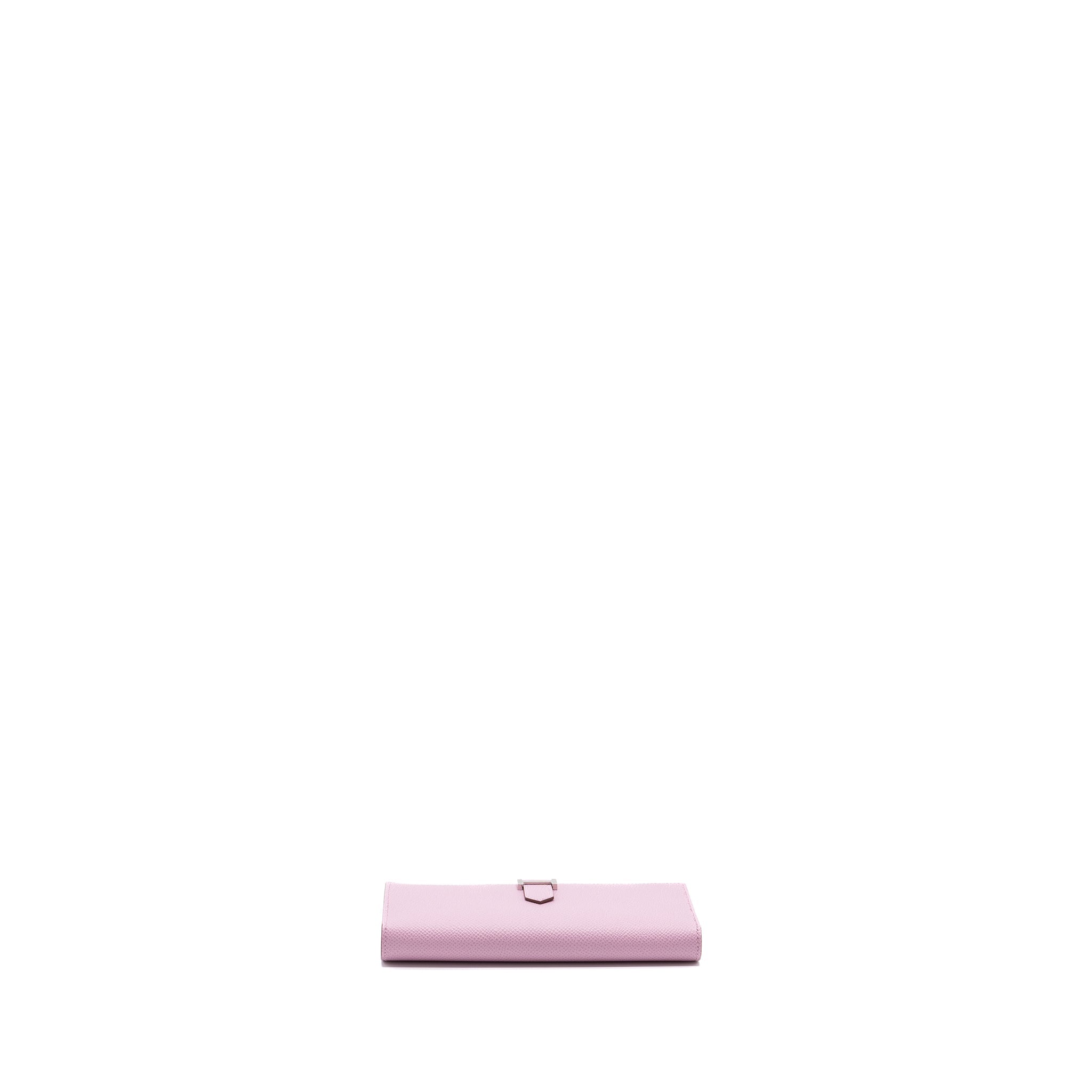 HERMES BEARN WALLET EPSOM MAUVE SYLVESTRE SHW