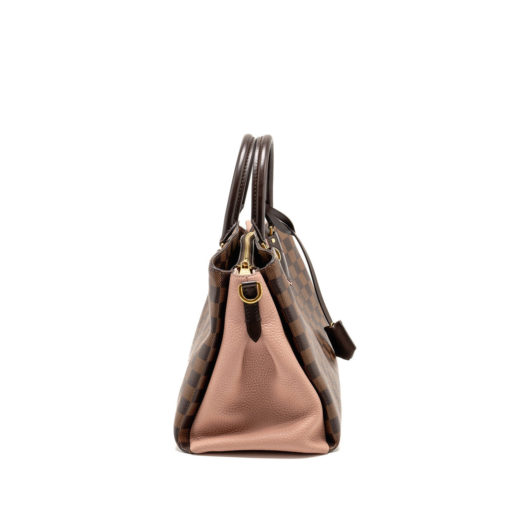 LOUIS VUITTON NORMANDY TOTE BAG DAMIER EBENE CANVAS MAGNOLIA GHW
