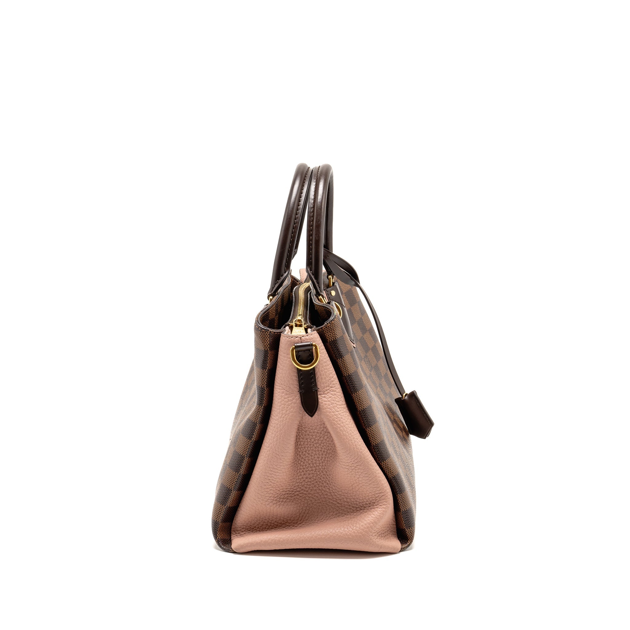 LOUIS VUITTON NORMANDY TOTE BAG DAMIER EBENE CANVAS MAGNOLIA GHW