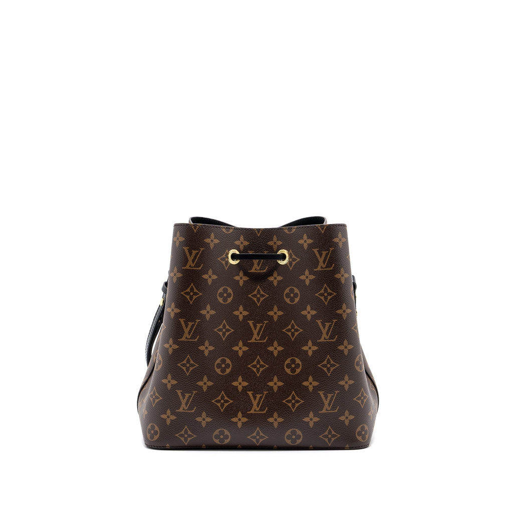 LOUIS VUITTON NEONOE MONOGRAM CANVAS BLACK GHW (NEW VERSION)