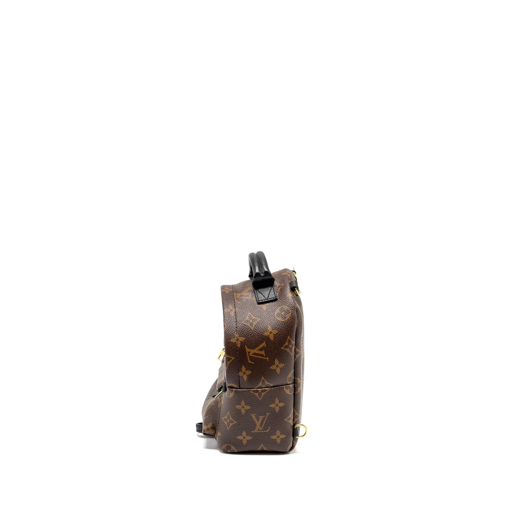 LOUIS VUITTON MINI PALM SPRING BACKPACK MONOGRAM CANVAS GHW