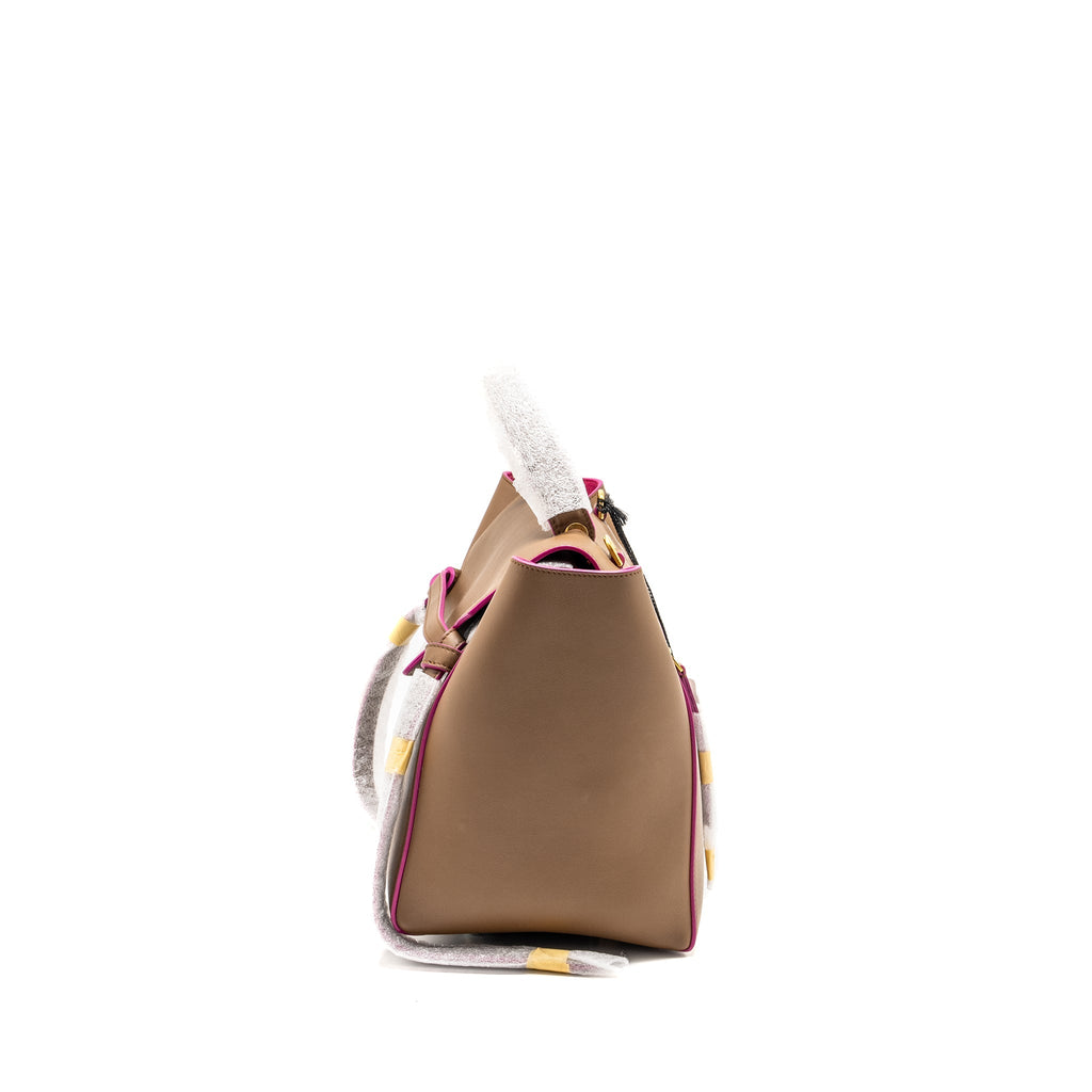 CELINE MINI BELT BAG CALFSKIN CAMEL GHW