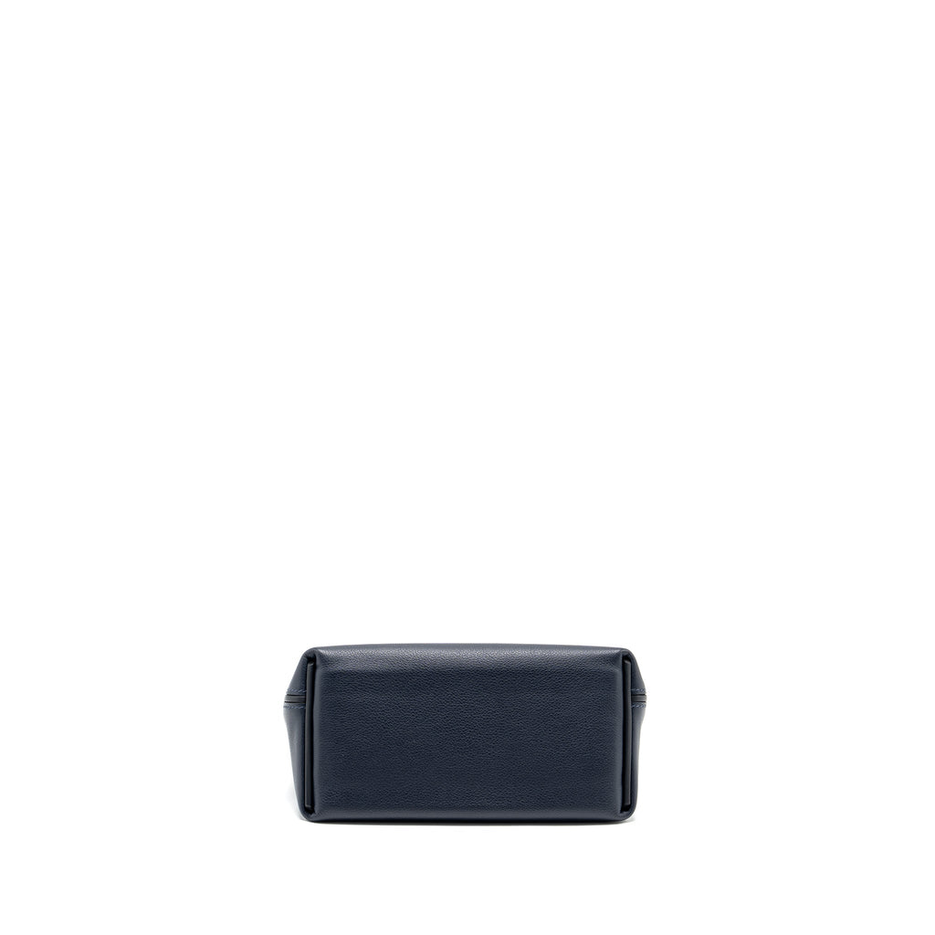 HERMES MINI 24/24 2424-21 BAG EVERCOLOR / SWIFT BLUE NUIT/CABAN/ZELLIGE  GHW