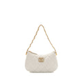 CHANEL 23K HOBO BAG CALFSKIN WHITE GHW (MICROCHIP)