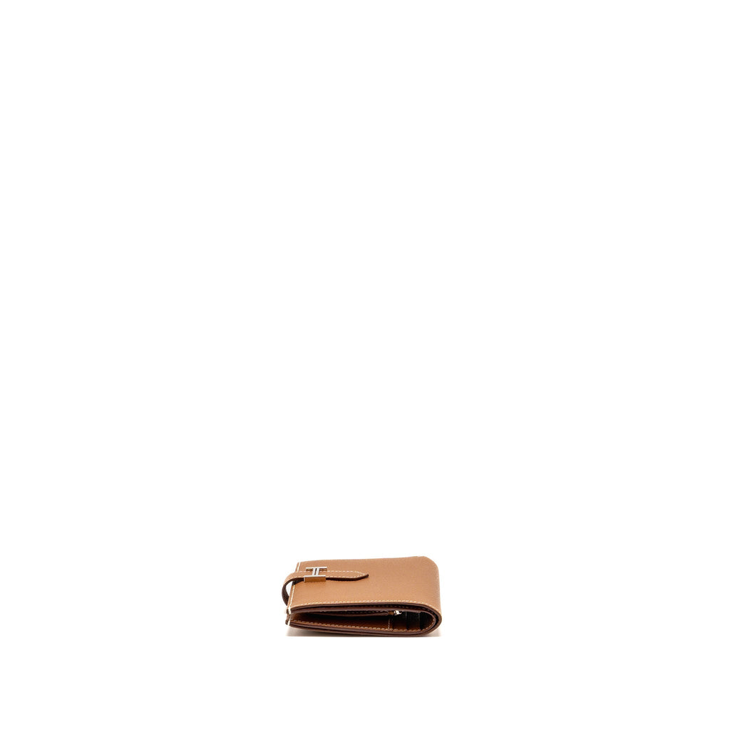 HERMES BEARN COMPACT WALLET EPSOM GOLD SHW