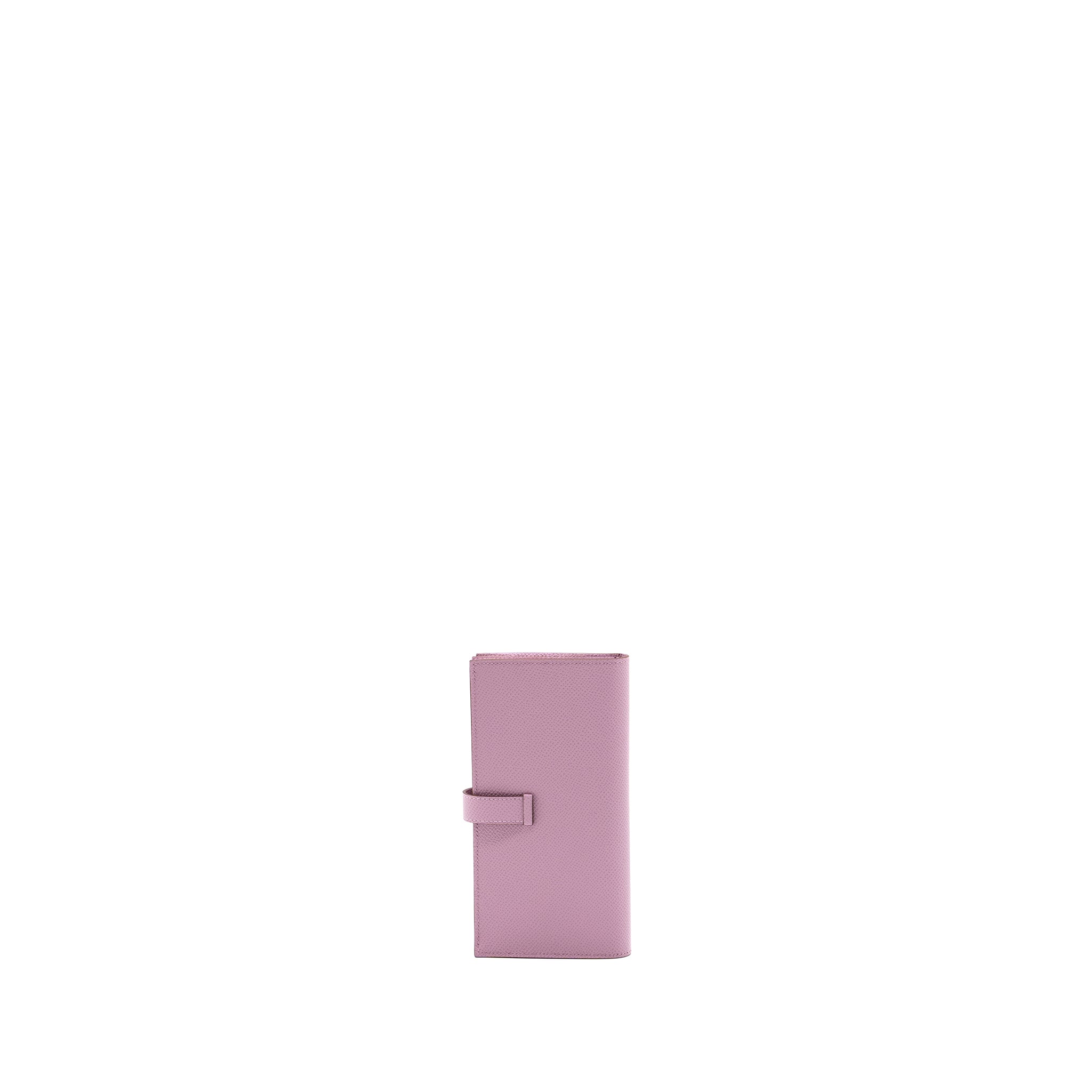 HERMES BEARN WALLET EPSOM MAUVE SYLVESTRE SHW