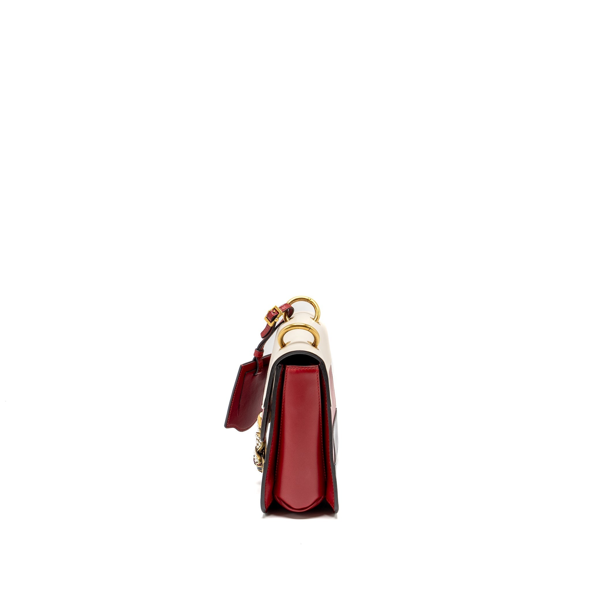 GUCCI QUEEN MARGARET SHOULDER BAG CALFSKIN MULTICOLOUR GHW