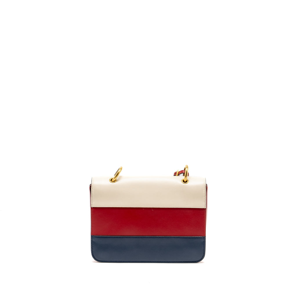 GUCCI QUEEN MARGARET SHOULDER BAG CALFSKIN MULTICOLOUR GHW