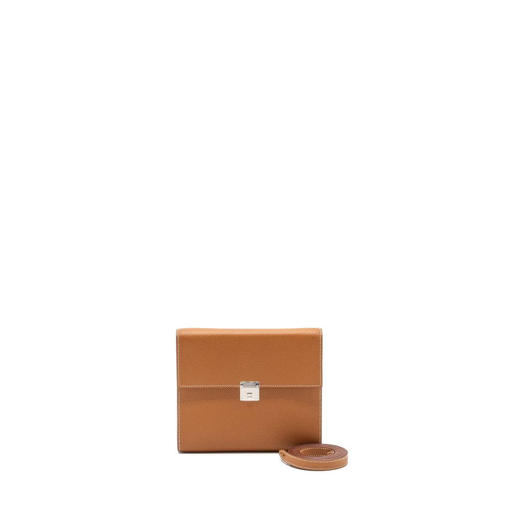 HERMES CLIC 16 WALLET EPSOM GOLD SHW