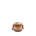 CELINE VANITY BOX BAG CANVAS/ CALFSKIN LEATHER MULTICOLOR GHW