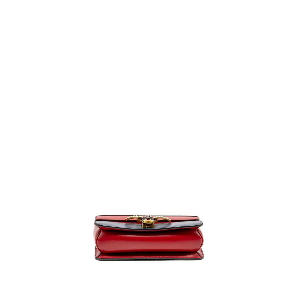 GUCCI QUEEN MARGARET SHOULDER BAG CALFSKIN MULTICOLOUR GHW