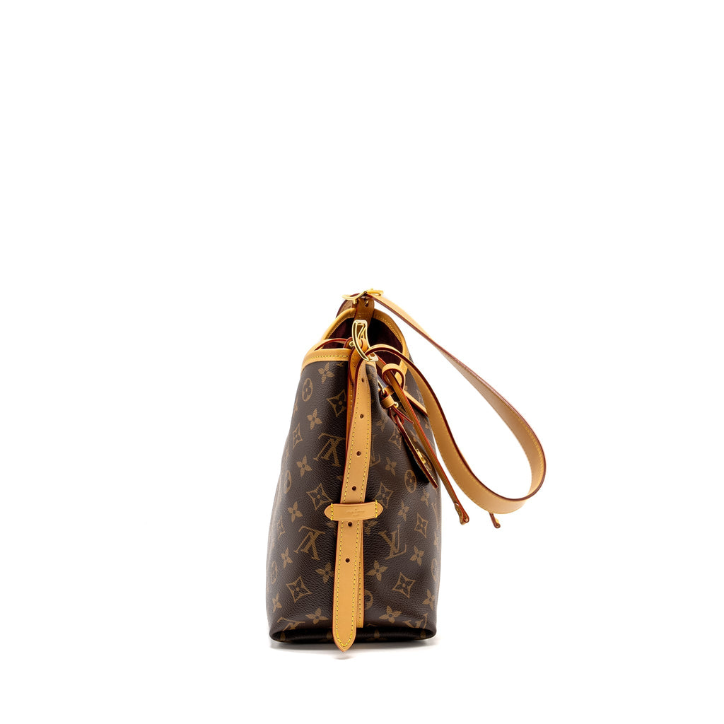 LOUIS VUITTON CARRYALL PM MONOGRAM CANVAS GHW