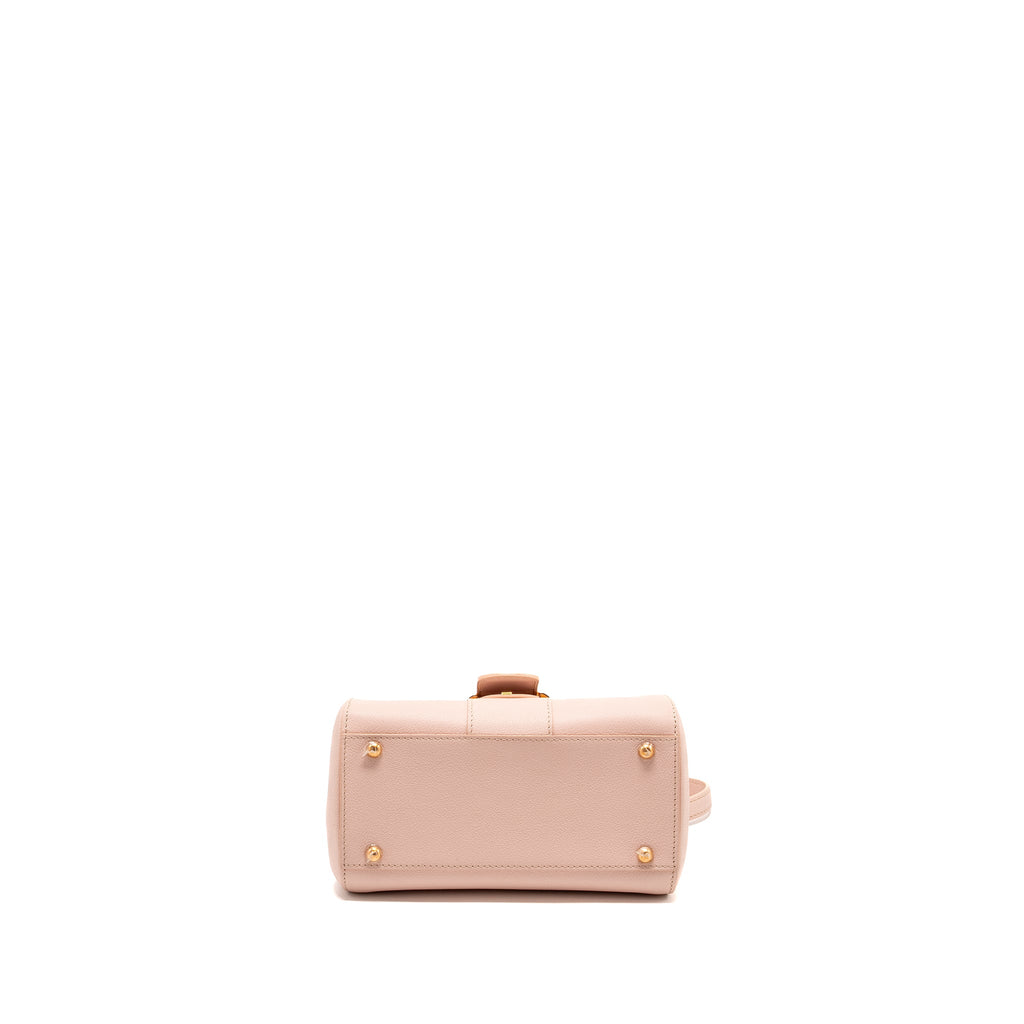 DELVAUX MINI BRILLIANT BAG CALFSKIN PINK RGHW