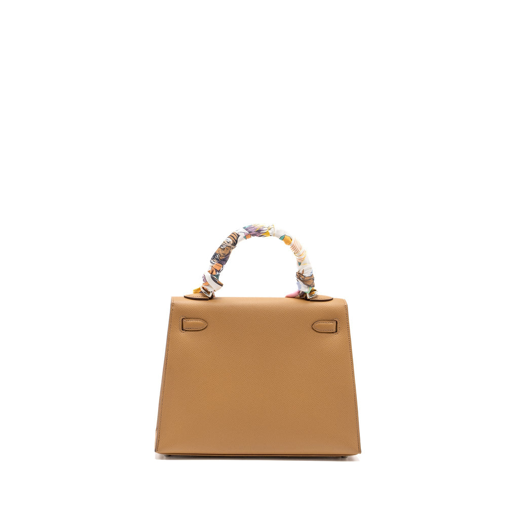 HERMES KELLY 25 EPSOM 4B BISCUIT SHW
