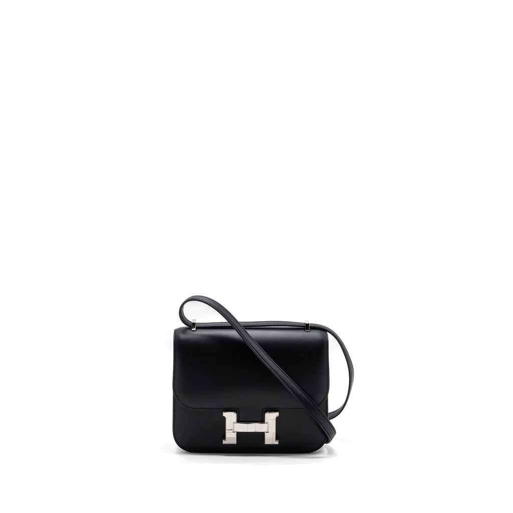 HERMES MINI STUDIO CONSTANCE MONSIEUR BLACK SHW