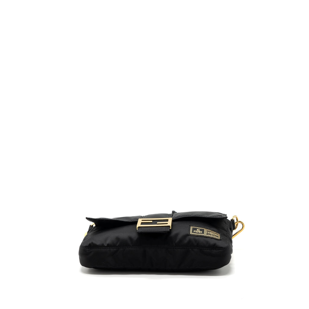 FENDI REGULAR BAGUETTE NYLON BLACK GHW