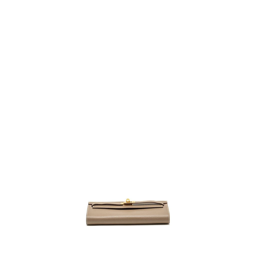 HERMES KELLY TO GO EPSOM ETOUPE GHW