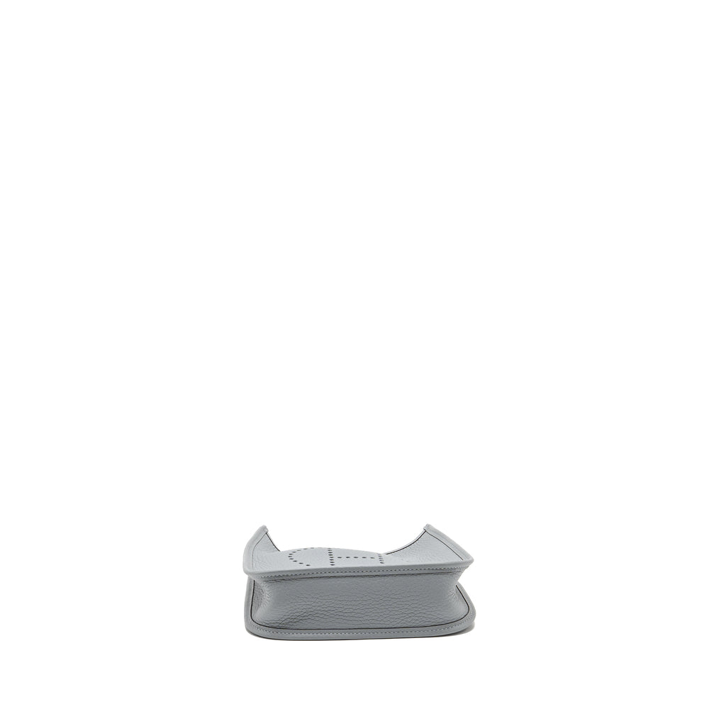 HERMES MINI EVELYNE CLEMENCE GRIS PANTIN LGHW