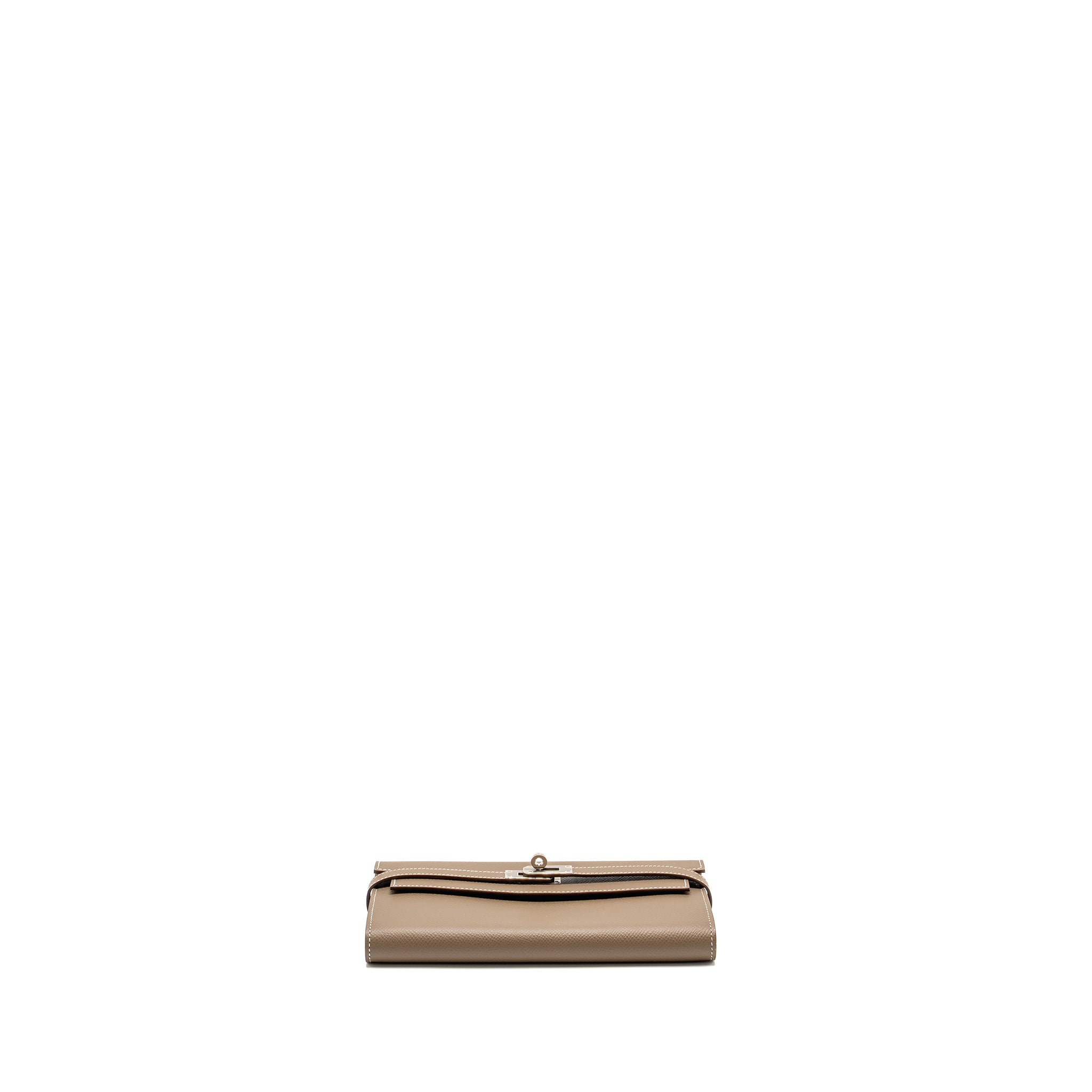 HERMES KELLY LONG WALLET EPSOM ETOUPE SHW