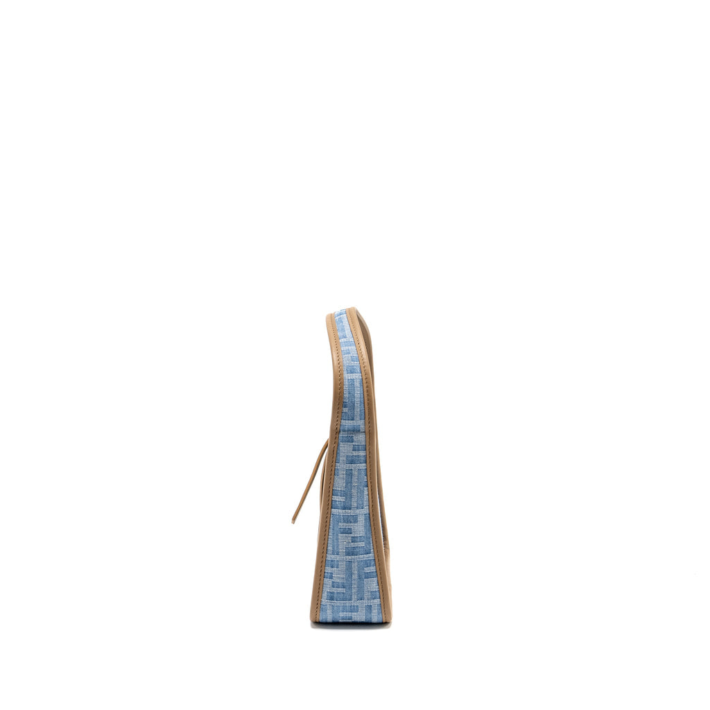 FENDI MINI FENDESSENCE BAG DENIM BLUE GHW