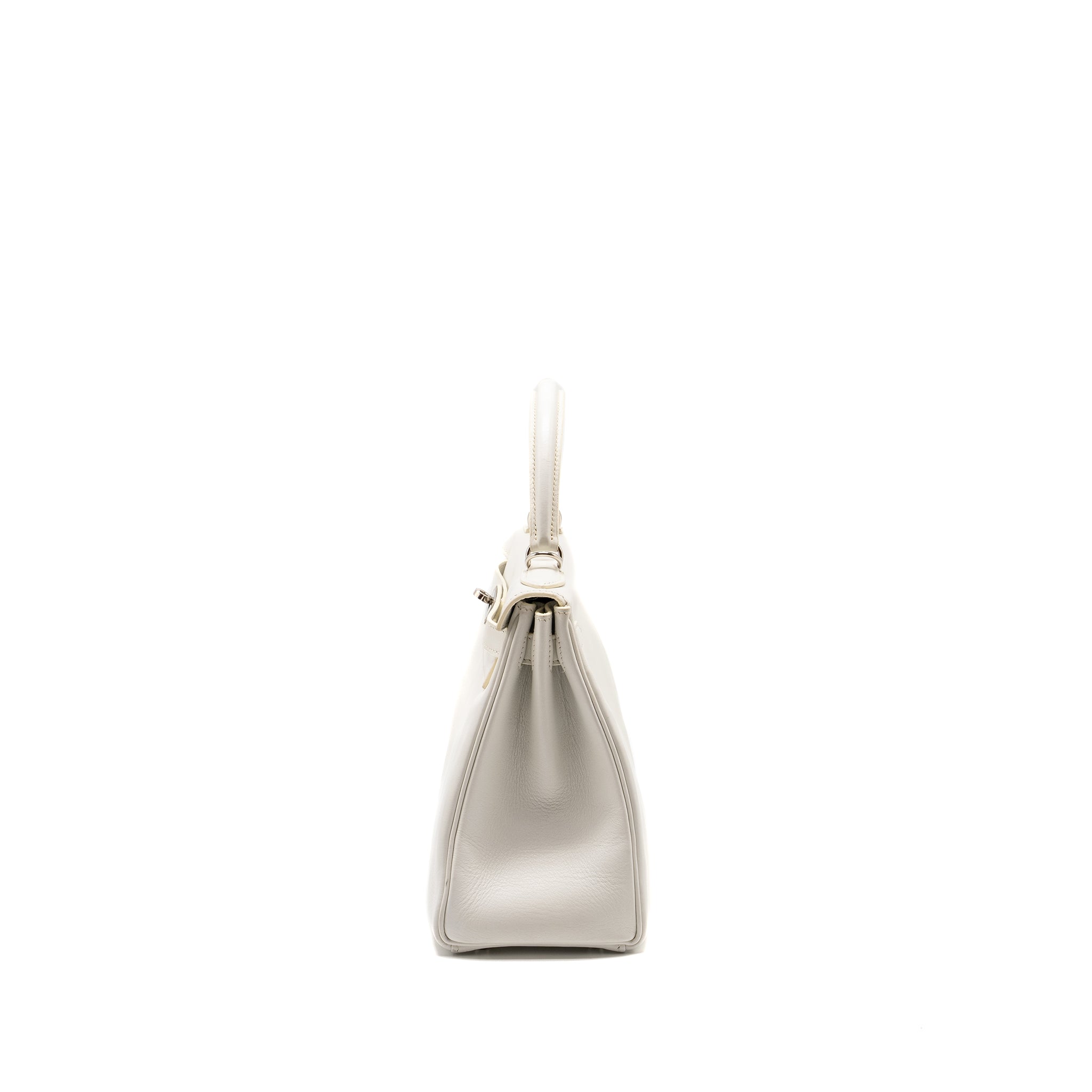 HERMES KELLY 28 EVERCOLOR BLANC SHW
