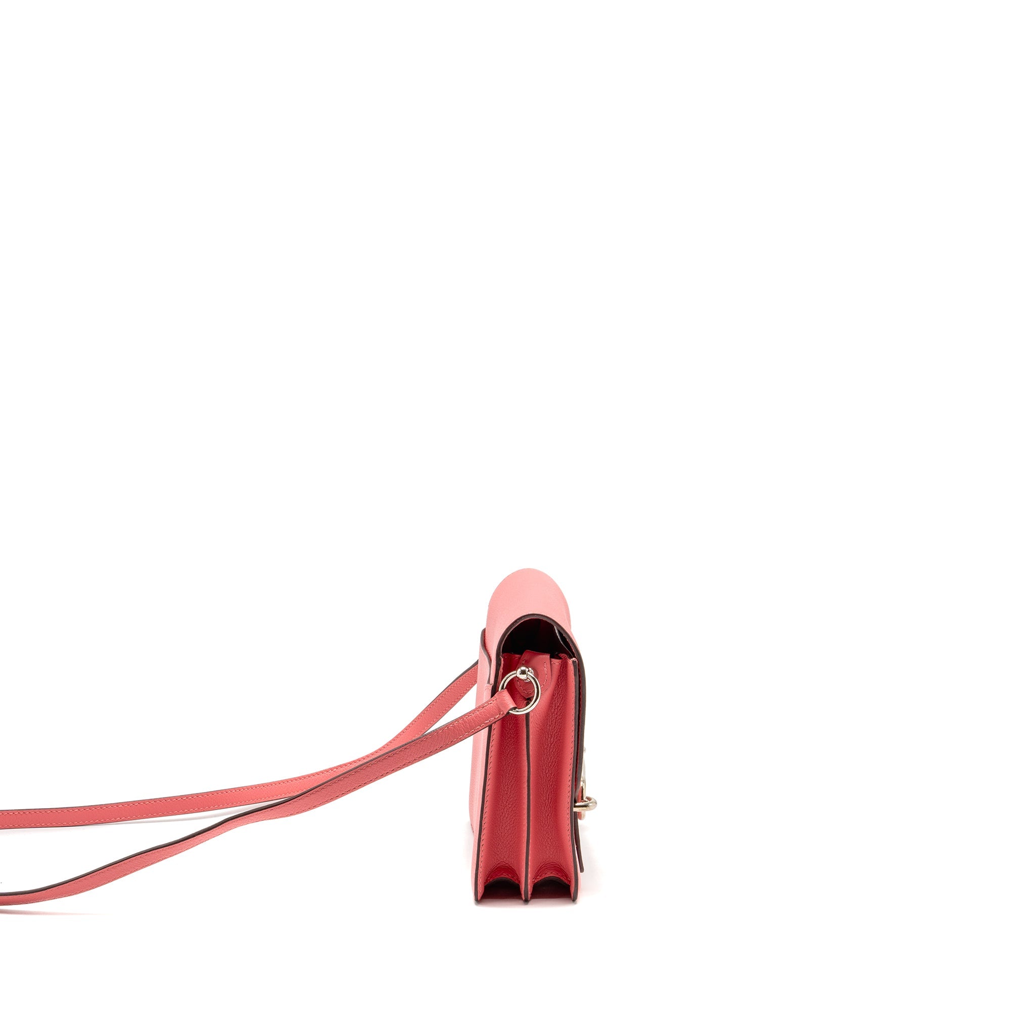 HERMES MINI ROULIS EVERCOLOR ROSE AZALEE SHW