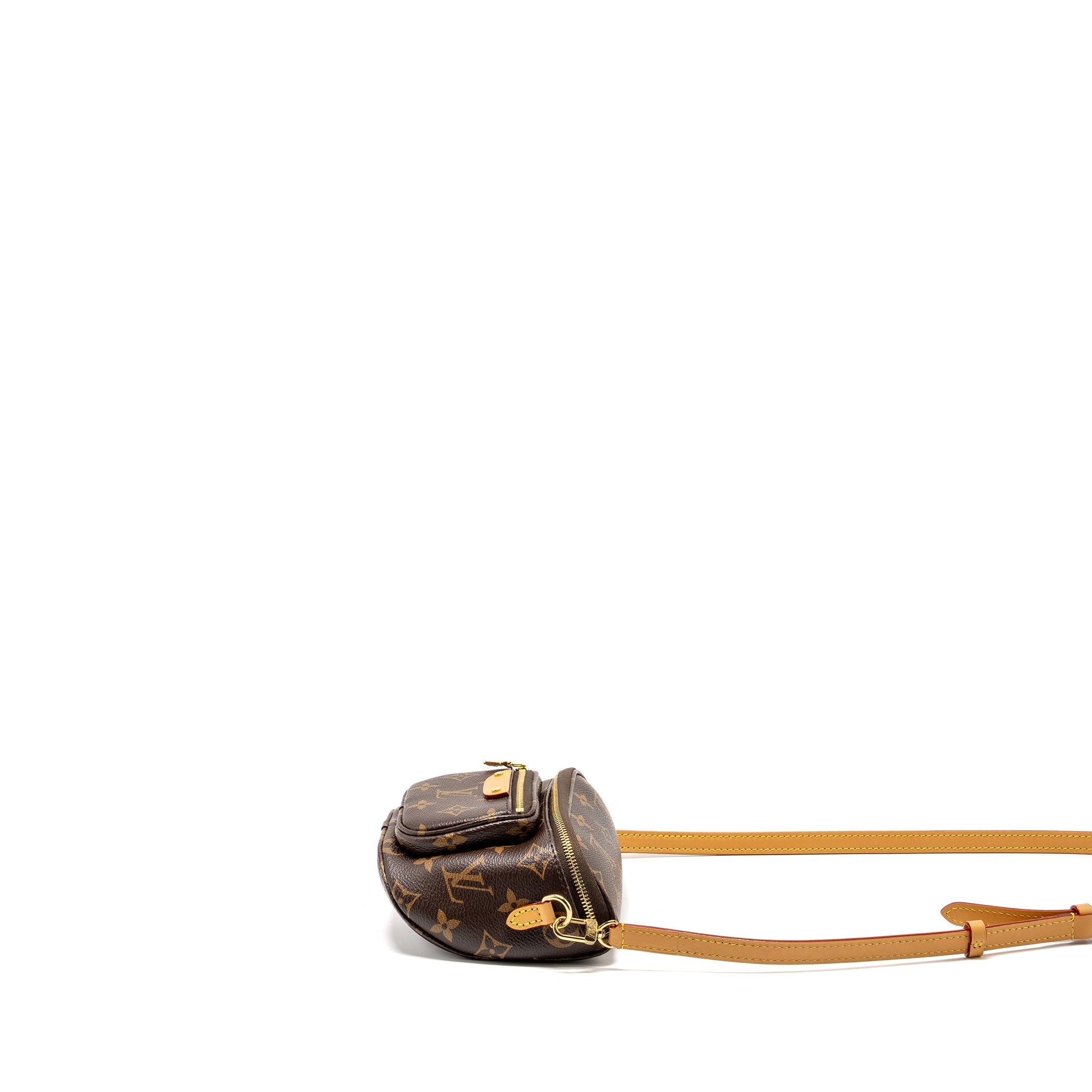 LOUIS VUITTON MINI BUMBAG MONOGRAM CANVAS GHW