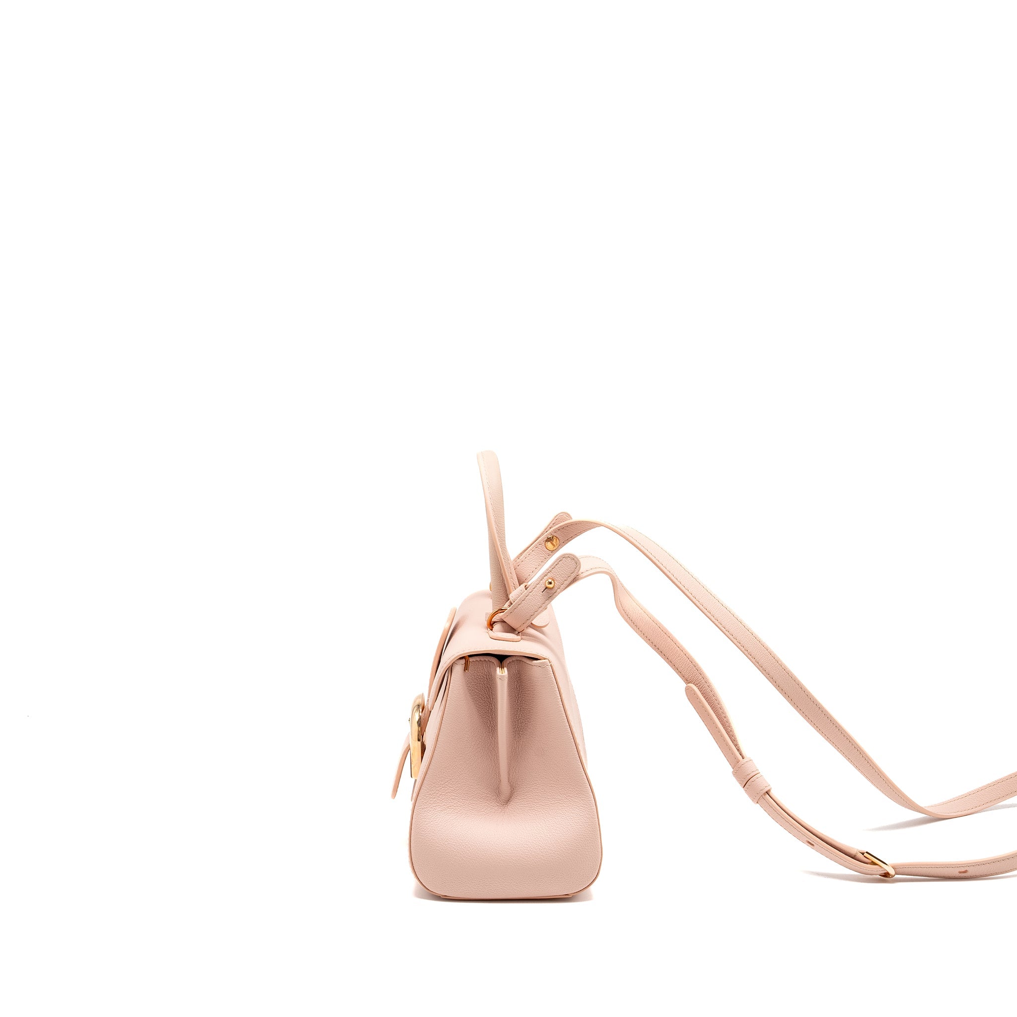 DELVAUX MINI BRILLIANT BAG CALFSKIN PINK RGHW