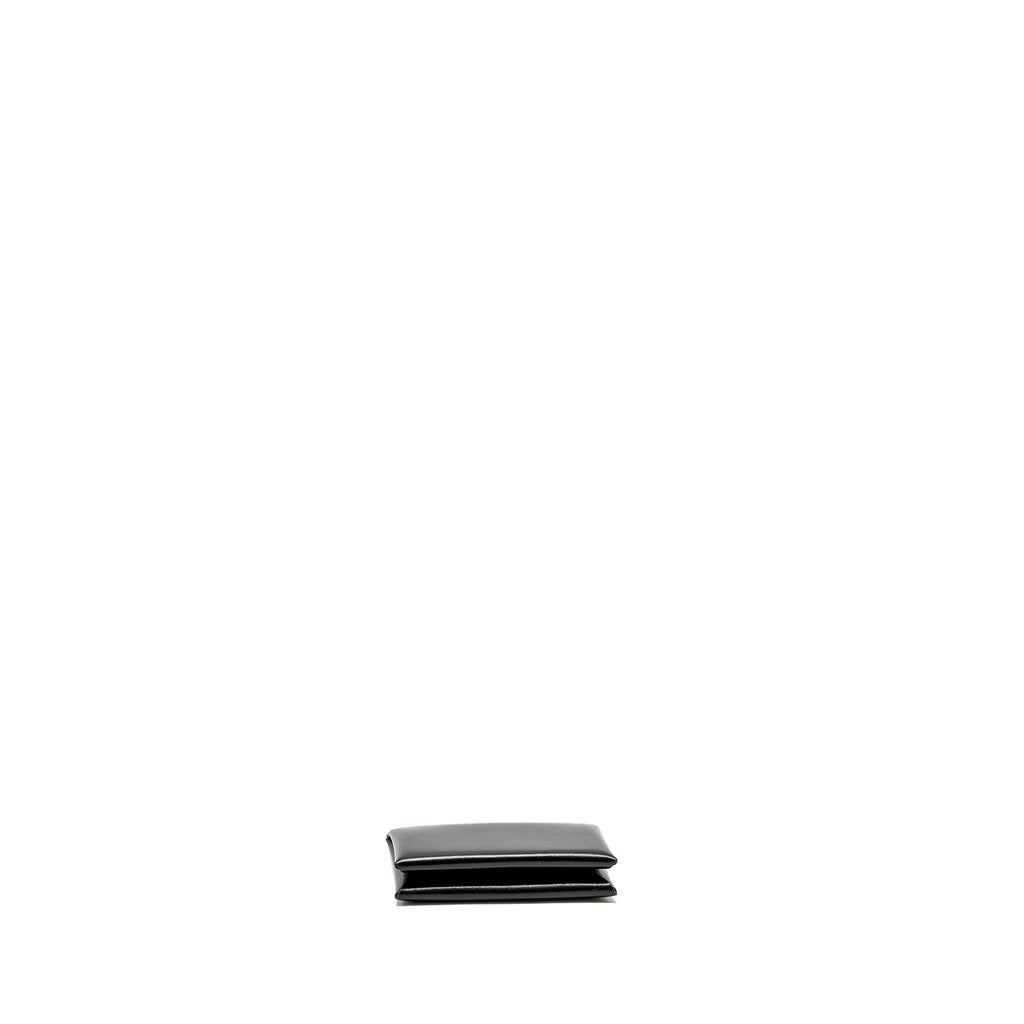 HERMES CALVI CARD HOLDER BOX BLACK SHW