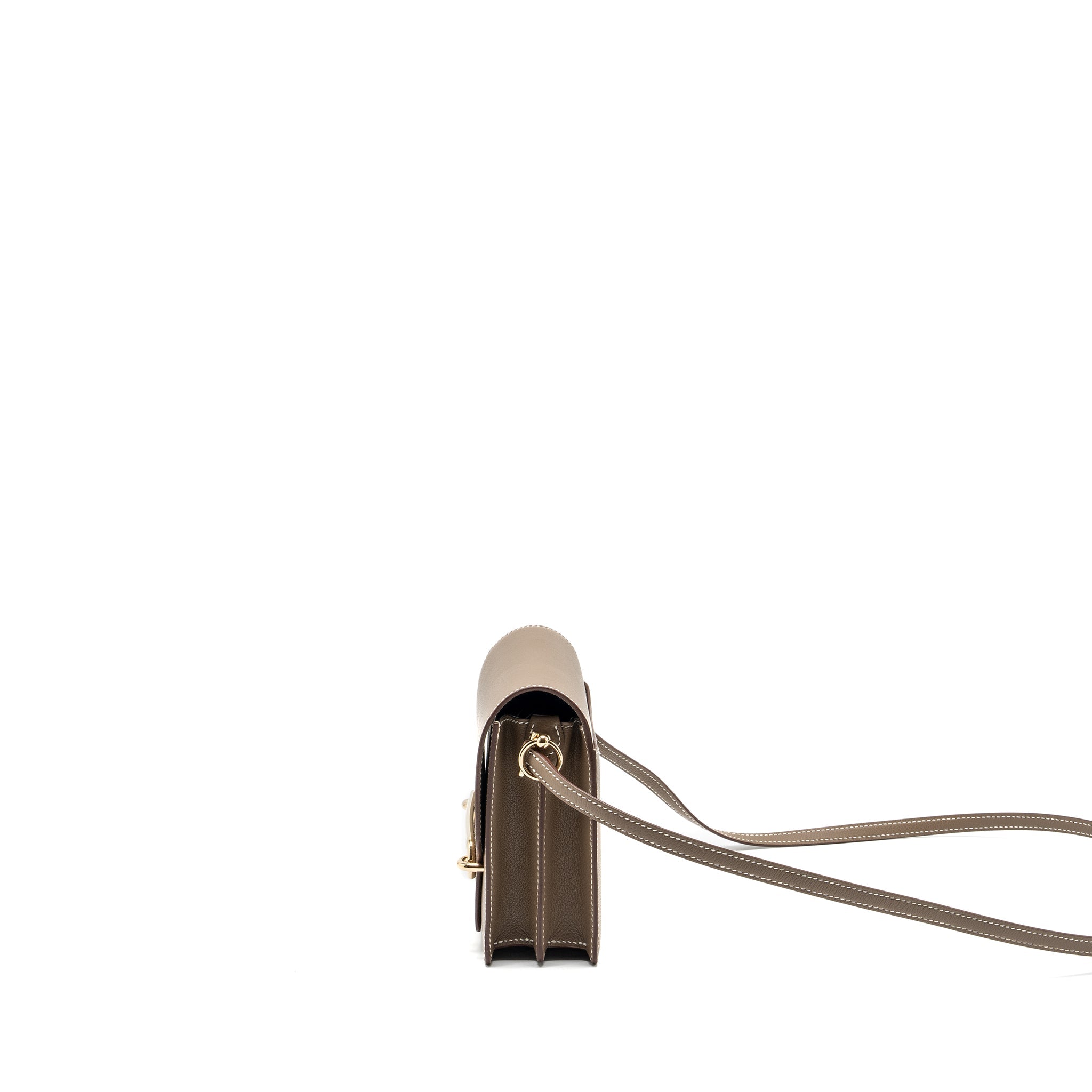 HERMES MINI ROULIS EVERCOLOR ETOUPE LGHW