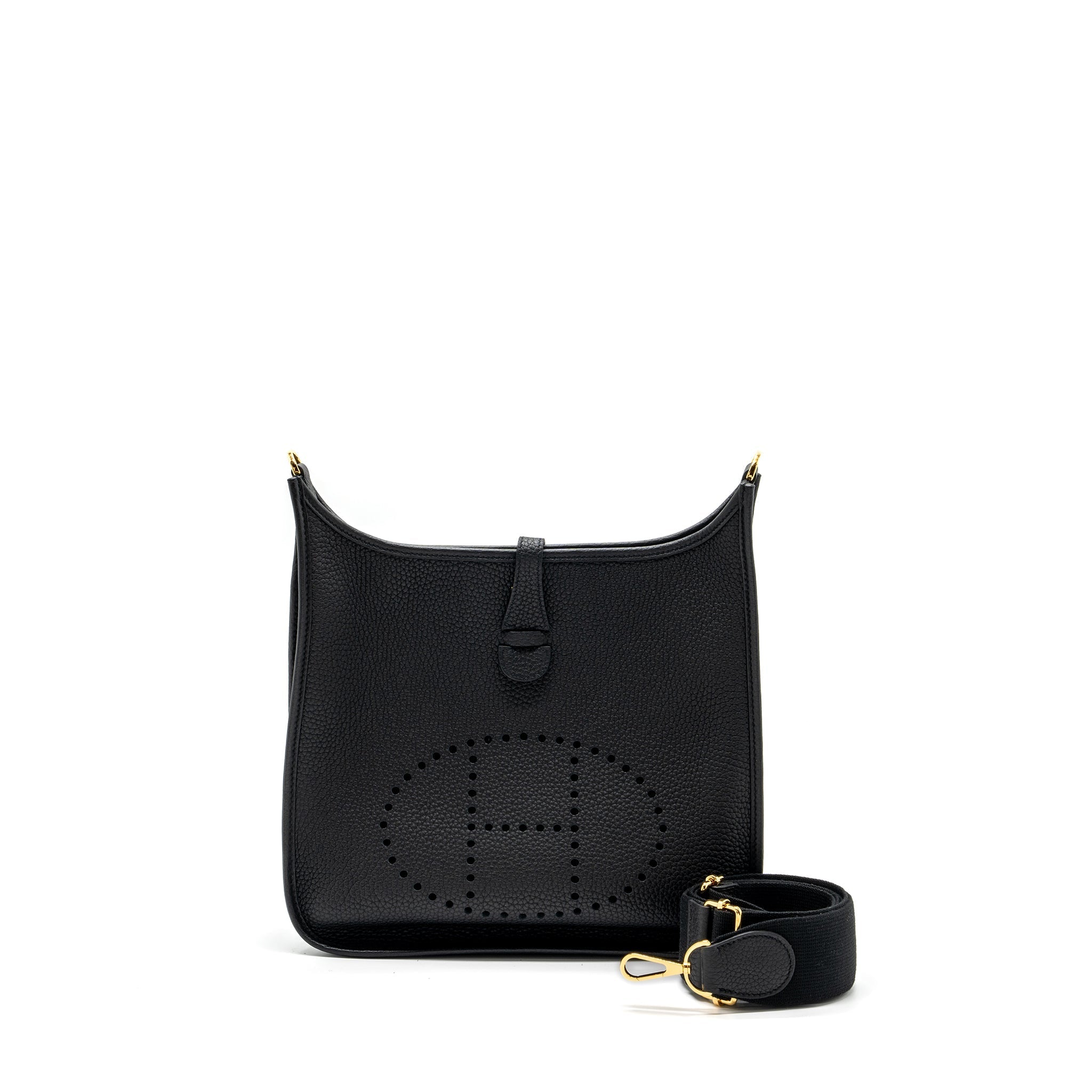 HERMES EVELYNE 29 CLEMENCE BLACK GHW