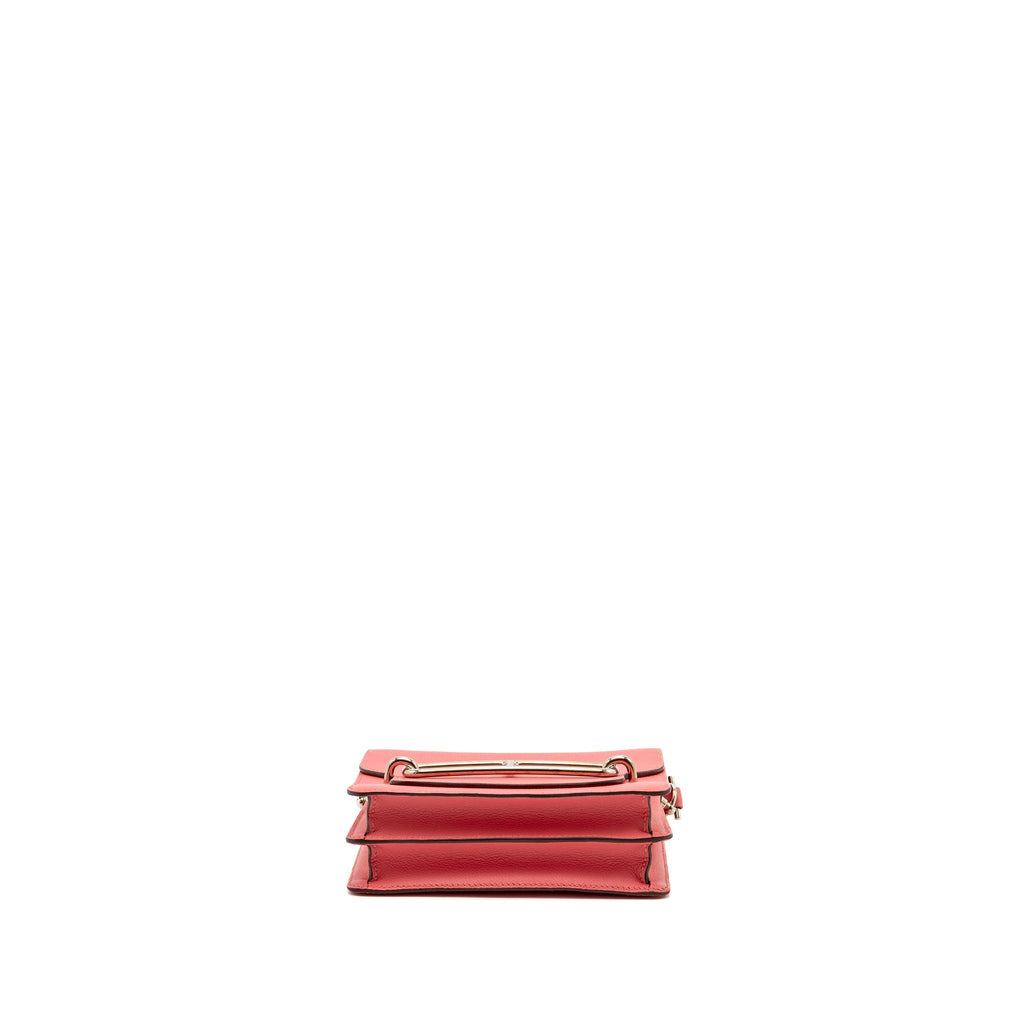 HERMES MINI ROULIS EVERCOLOR ROSE AZALEE SHW
