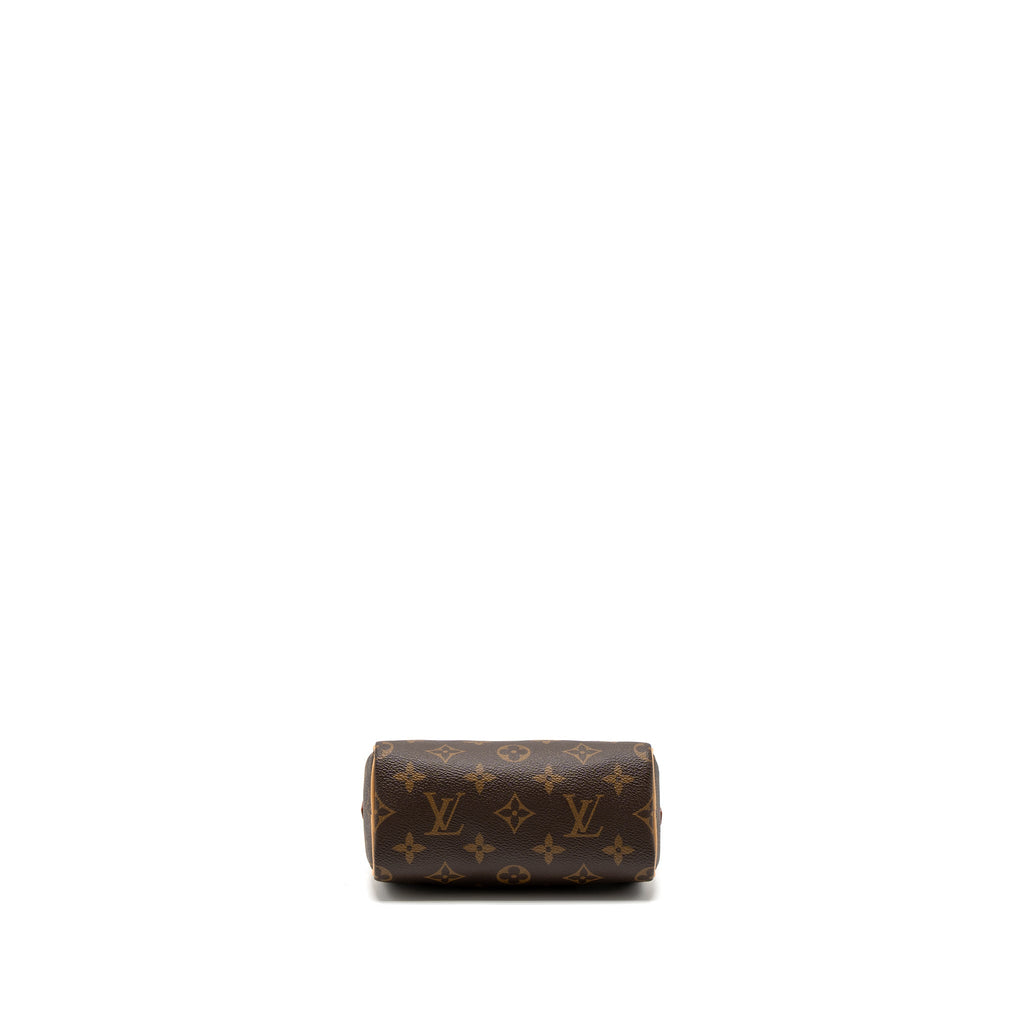 LOUIS VUITTON NANO SPEEDY MONOGRAM CANVAS GHW (NEW VERSION)
