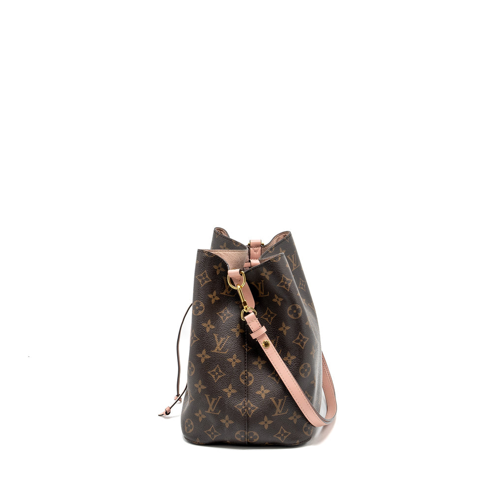 LOUIS VUITTON NEONOE MONOGRAM CANVAS / ROSE POUDRE GHW