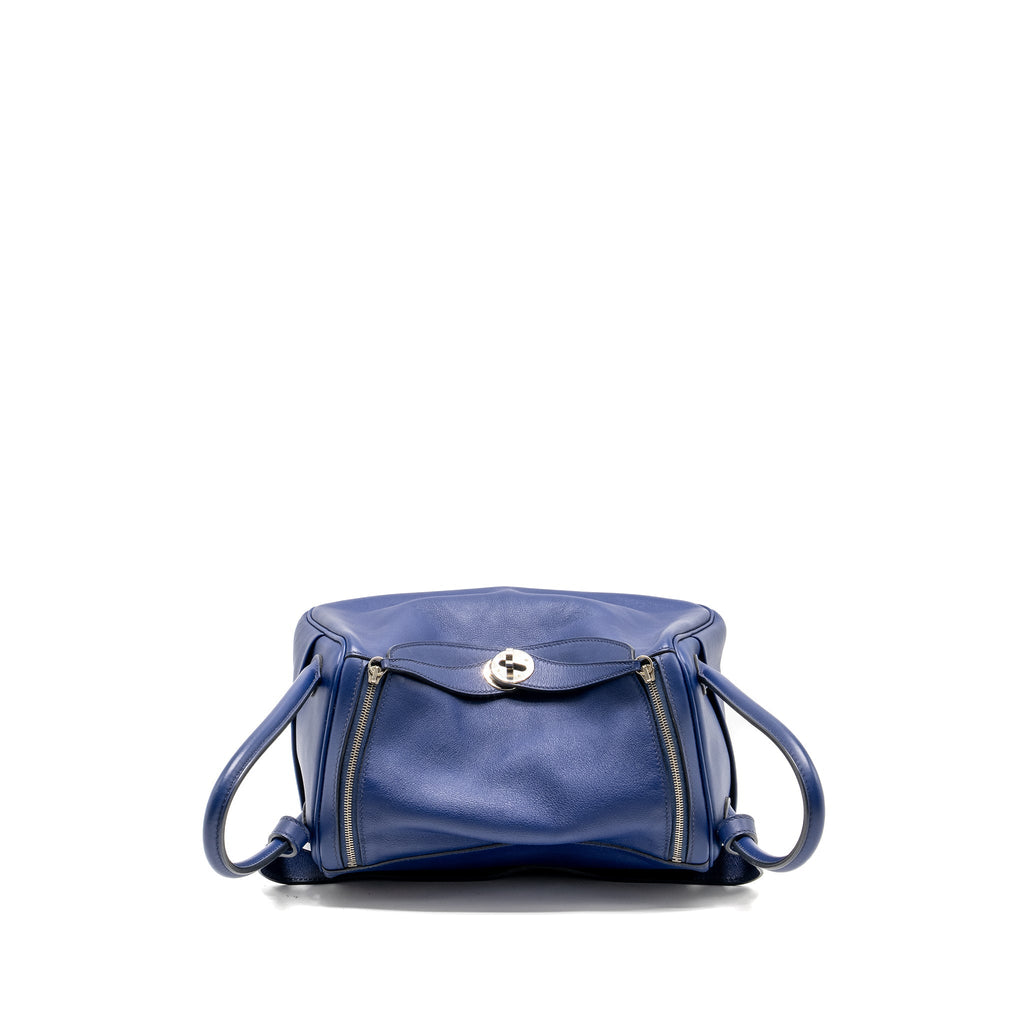 HERMES LINDY 26 SWIFT BLUE SAPHIR SHW