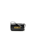 BALENCIAGA GOSSIP SHOULDER BAG CALFSKIN BLACK GHW