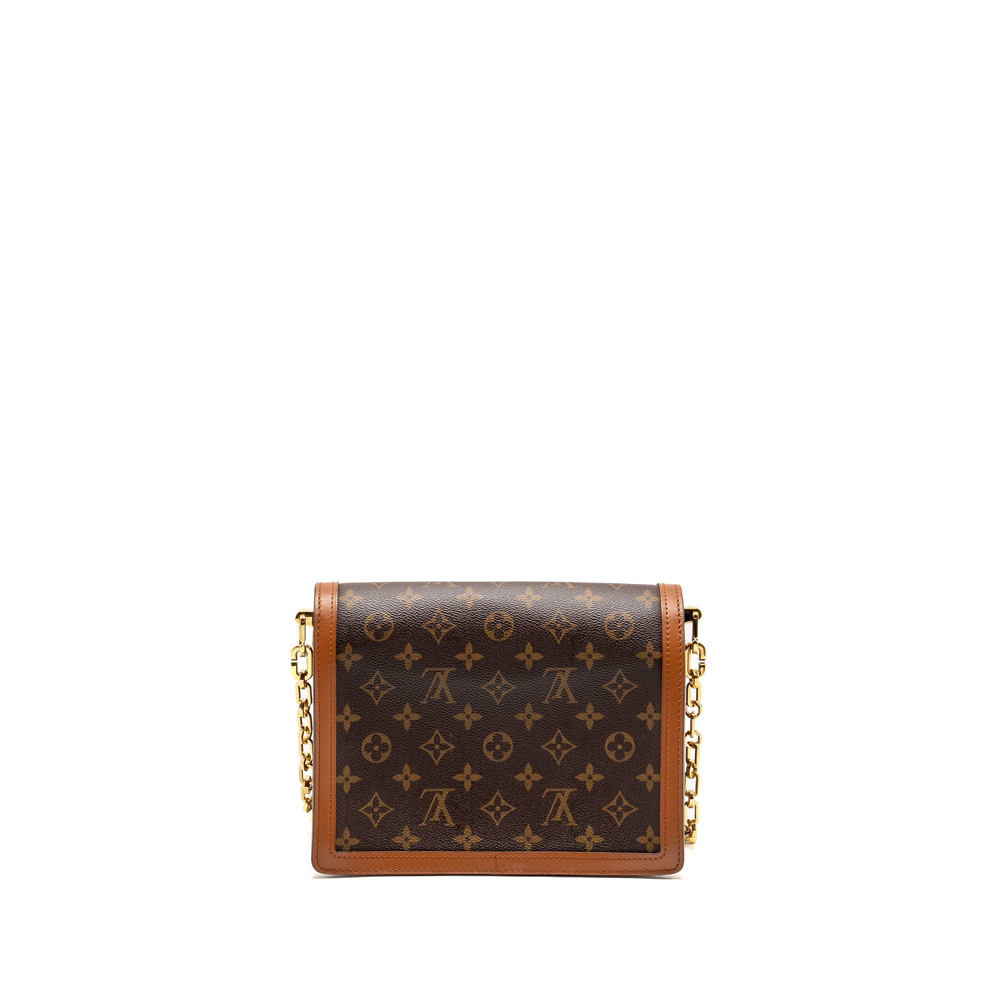 LOUIS VUITTON DAUPHINE MM MONOGRAM REVERSE CANVAS GHW