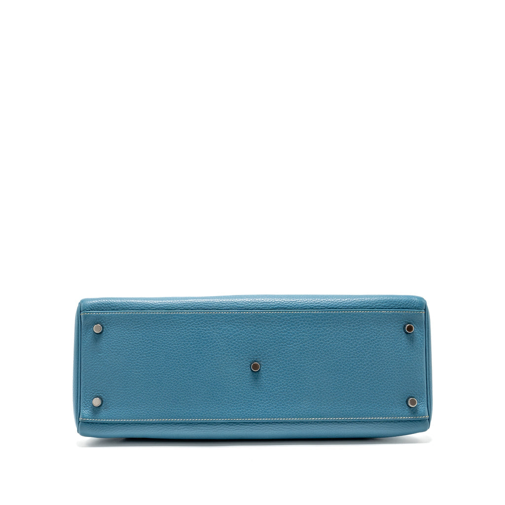 HERMES SHOULDER KELLY CLEMENCE BLUE JEANS SHW