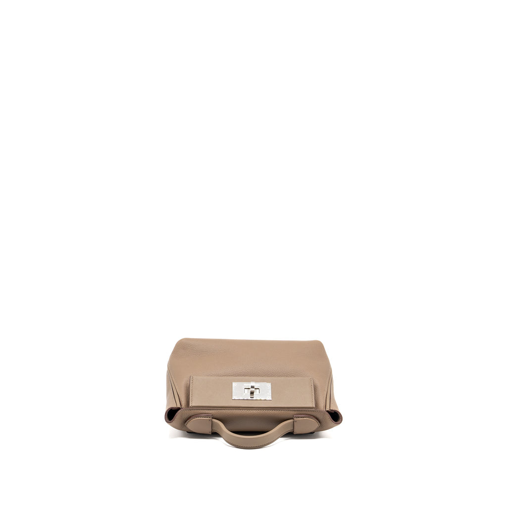 HERMES MINI 24/24 2424-21 BAG EVERCOLOR ETOUPE SHW