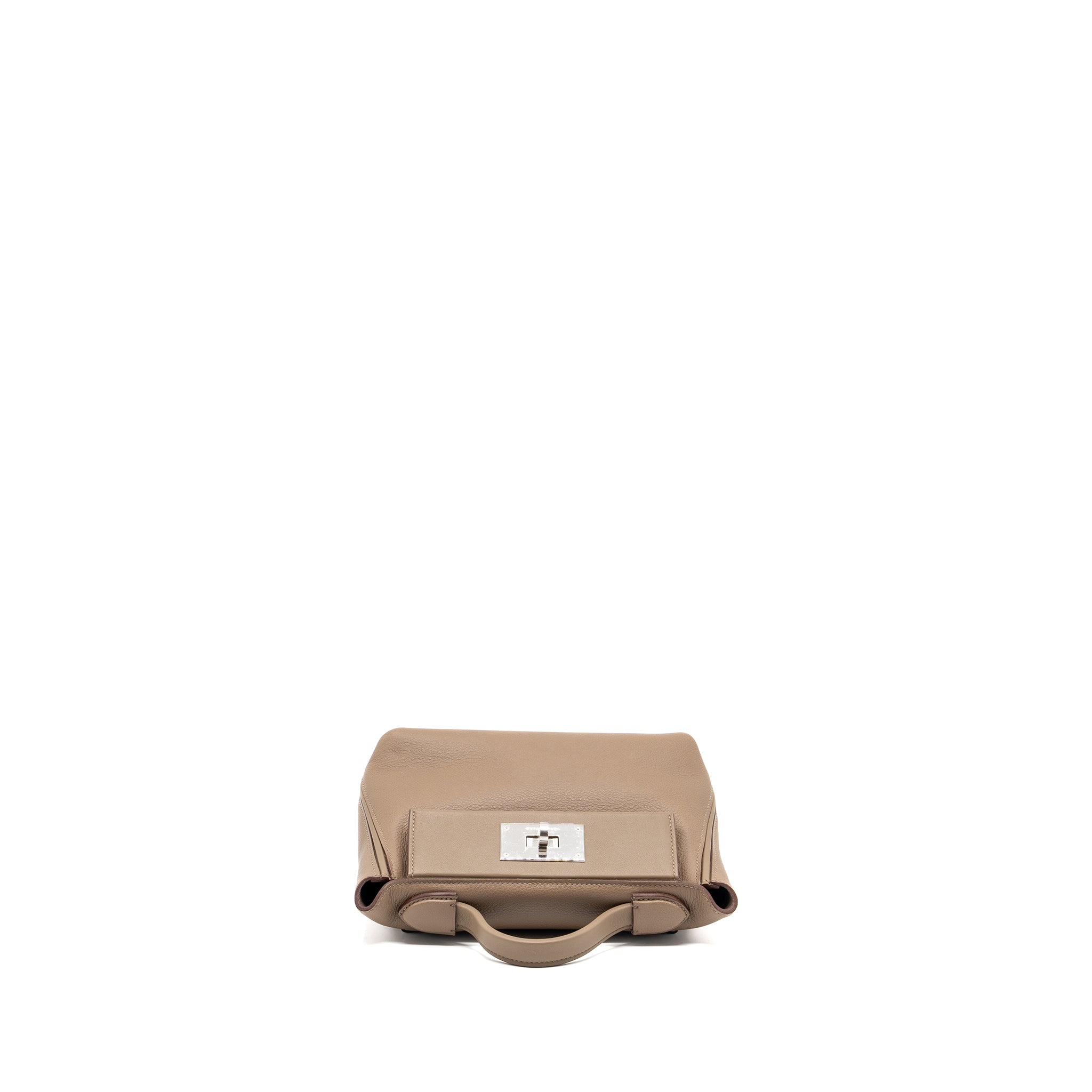 HERMES MINI 24/24 2424-21 BAG EVERCOLOR ETOUPE SHW